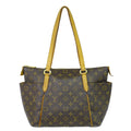 Louis Vuitton Totally Handbag Monogram Canvas Brown Canvas Tote Bag Bag (Pre-Owned)