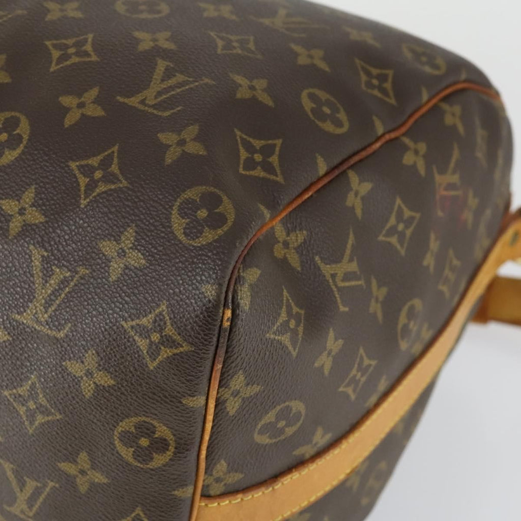 Louis Vuitton Keepall Bag Monogram Canvas Brown Canvas Travel Bag Bag (Pre-Owned)