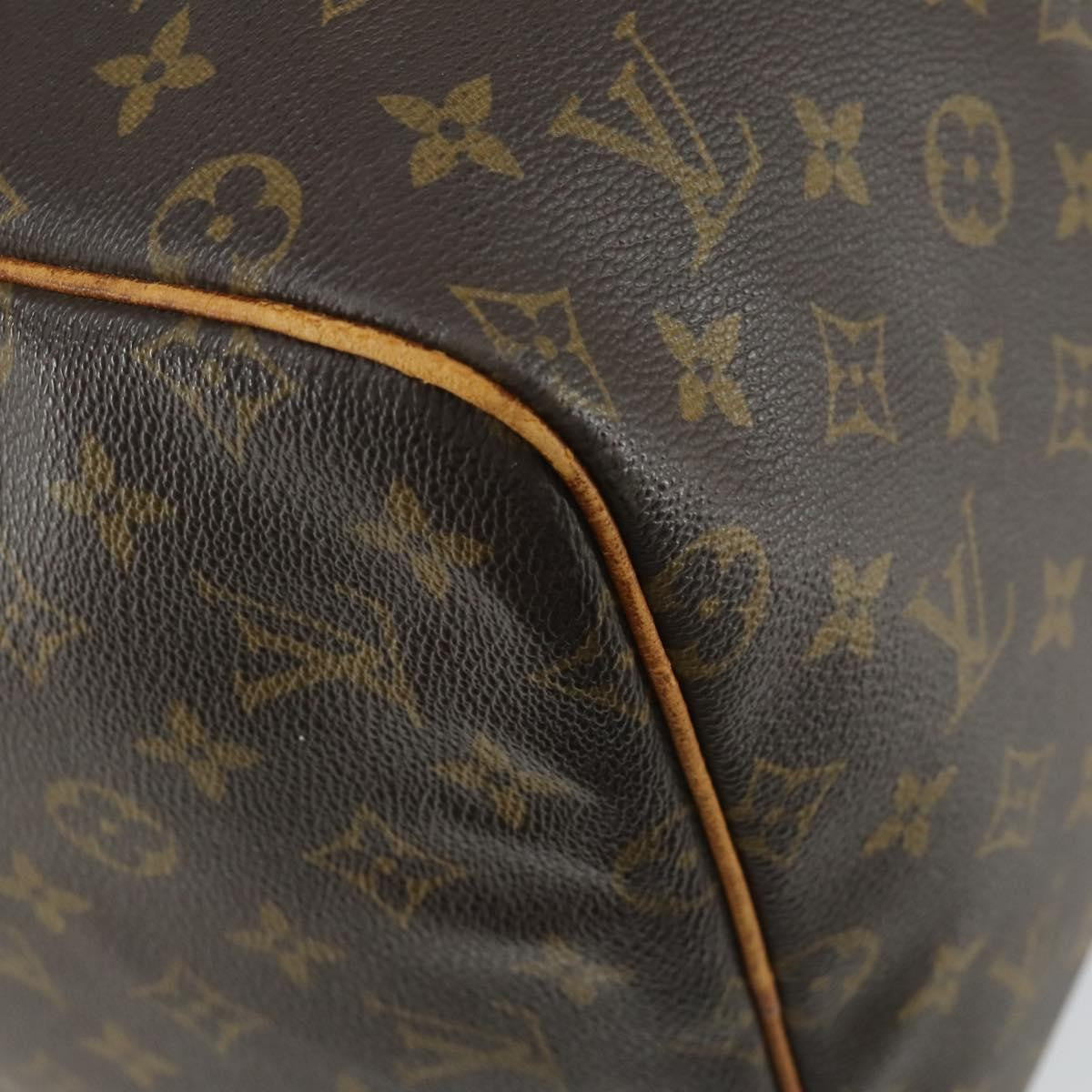 Louis Vuitton Keepall Bag Monogram Canvas Brown Canvas Travel Bag Bag (Pre-Owned)