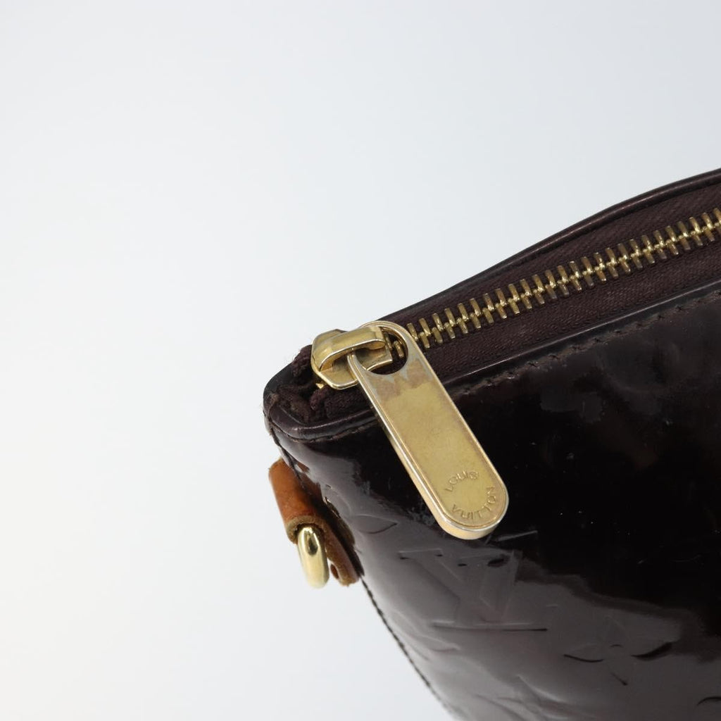 Louis Vuitton Bellevue Handbag Monogram Vernis Purple Patent_Leather Tote Bag Bag (Pre-Owned)