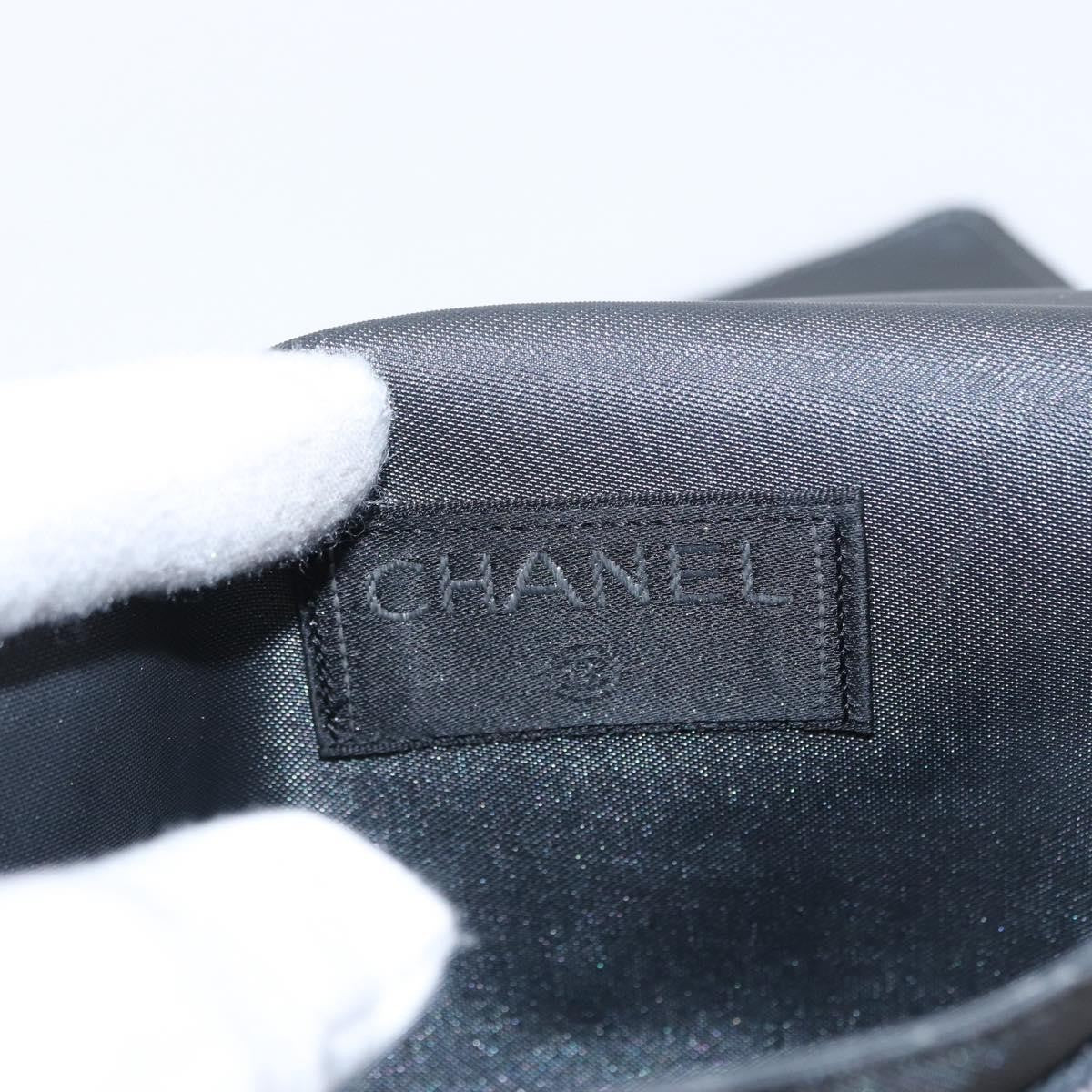 Chanel Sport Line Waist Bag Nylon Gray Nylon Shoulder Bag Bag (Pre-Owned)