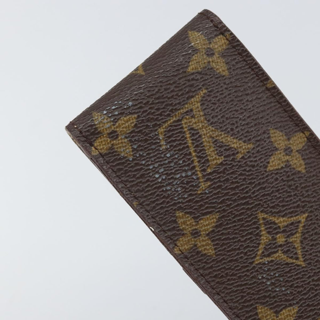 Louis Vuitton Etui À Stylo Canvas Brown Canvas Clutche & Pouche Bag (Pre-Owned)