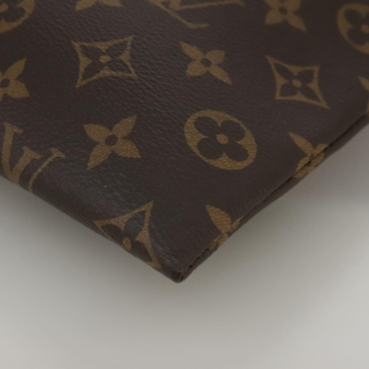 Louis Vuitton Solar Ray A4 Pouch Monogram Canvas Brown Canvas Clutche & Pouche Bag (Pre-Owned)