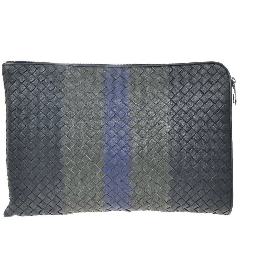 Bottega Veneta Portfolio Pouch Intrecciato Nappa Multicolour Leather Clutche & Pouche Bag (Pre-Owned)