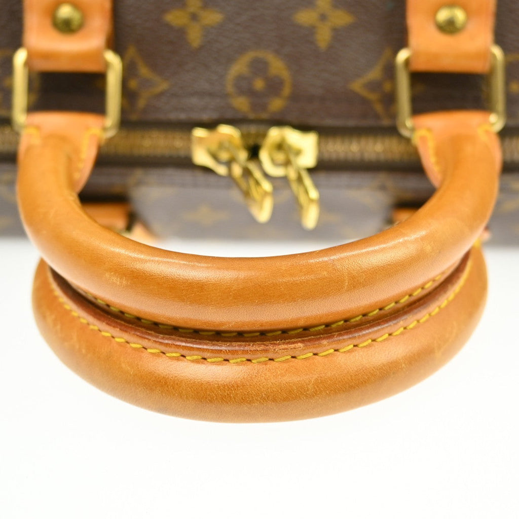 Louis Vuitton Keepall Bag Monogram Canvas Brown Canvas Travel Bag Bag (Pre-Owned)