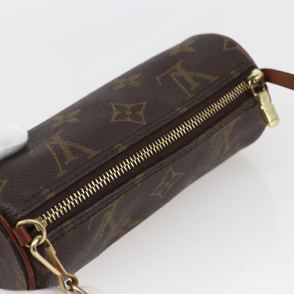 Louis Vuitton Papillon Pochette Monogram Canvas Brown Canvas Clutche & Pouche Bag (Pre-Owned)