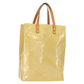 Louis Vuitton Reade Handbag Monogram Vernis Beige Patent_Leather Handbag (Pre-Owned)