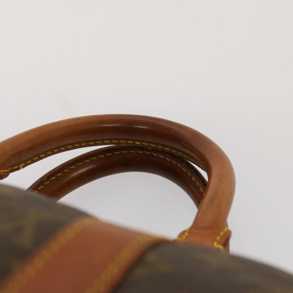 Louis Vuitton Keepall Bag Monogram Canvas Brown Canvas Travel Bag Bag (Pre-Owned)