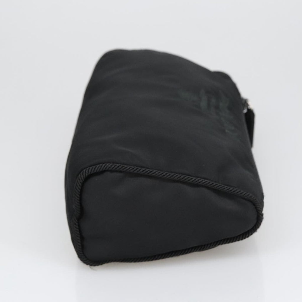Prada Toiletry Pouch Tessuto Black Nylon Clutche & Pouche Bag (Pre-Owned)