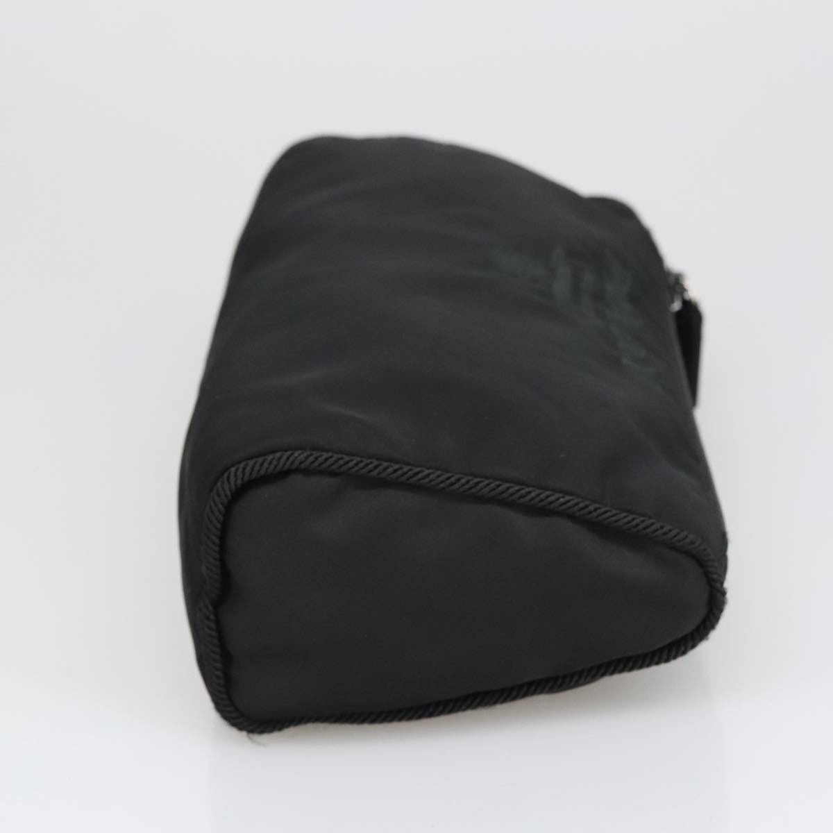 Prada Toiletry Pouch Tessuto Black Nylon Clutche & Pouche Bag (Pre-Owned)
