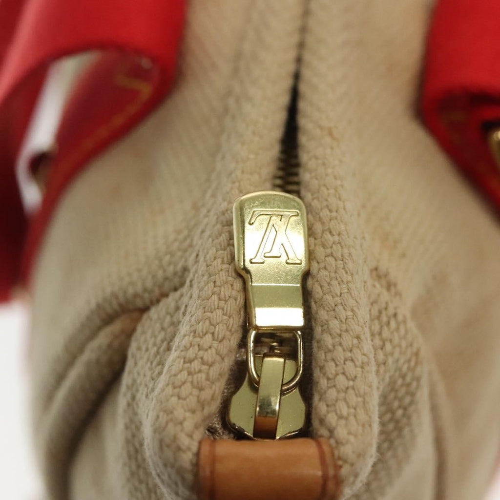 Louis Vuitton Antigua Tote Canvas Beige Canvas Tote Bag Bag (Pre-Owned)