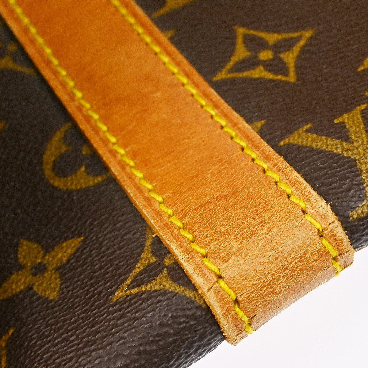 Louis Vuitton Keepall Bag Monogram Canvas Brown Canvas Travel Bag Bag (Pre-Owned)