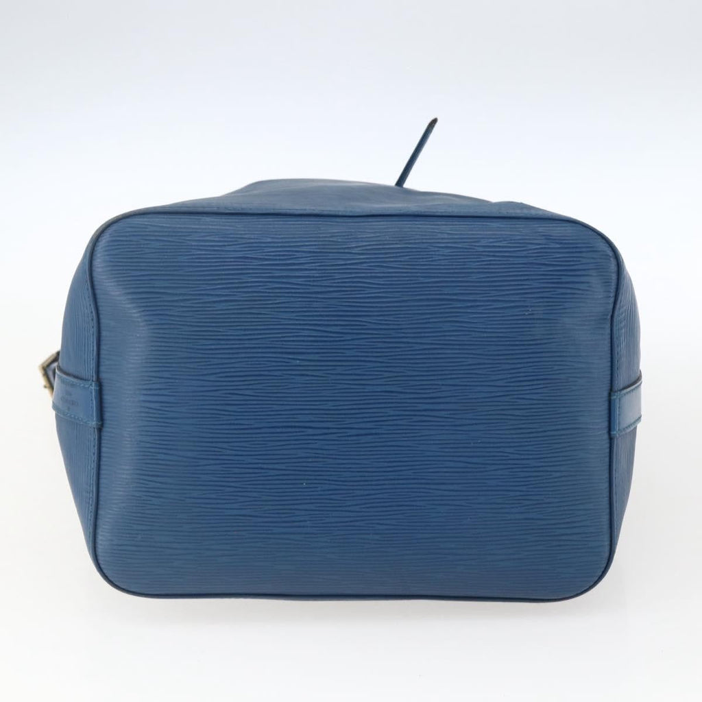 Louis Vuitton Petit Noe Handbag Epi Leather Blue Leather Shoulder Bag Bag (Pre-Owned)