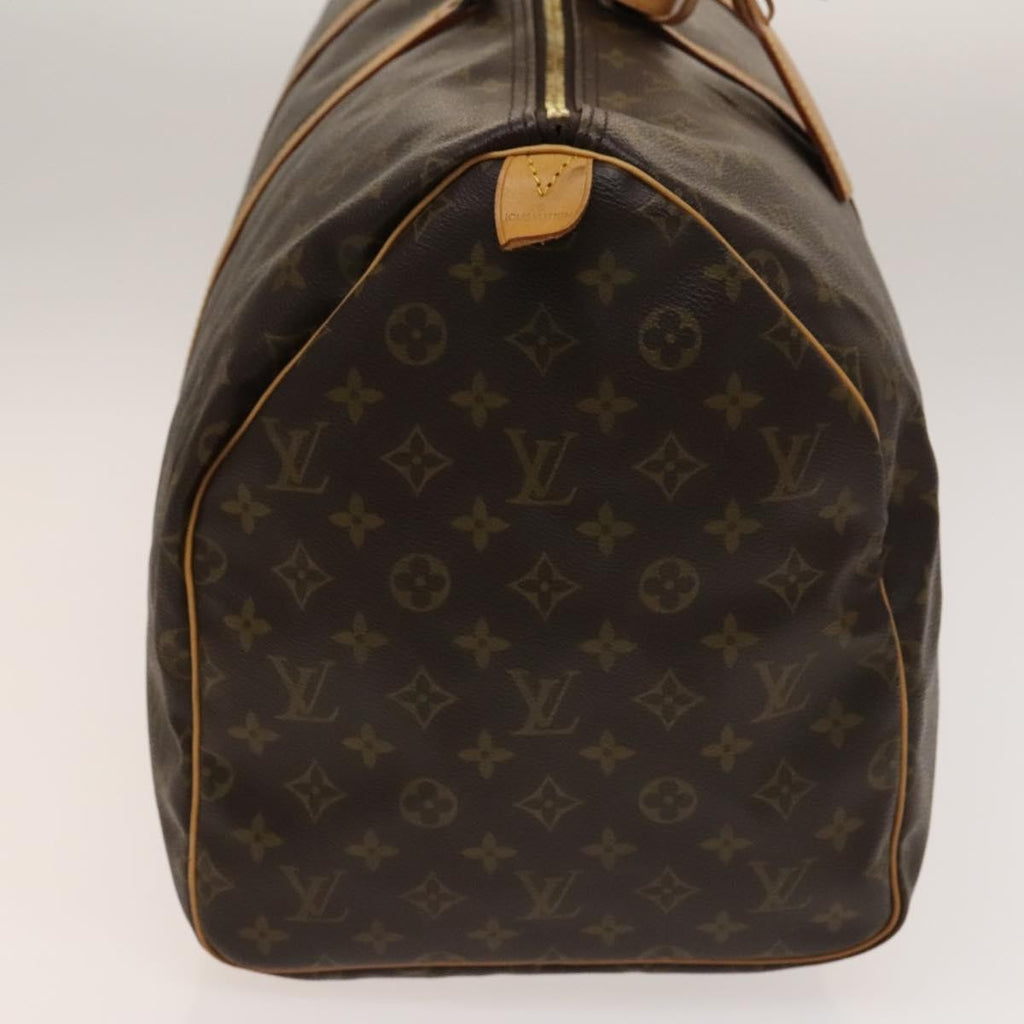 Louis Vuitton Keepall Bag Monogram Canvas Brown Canvas Travel Bag Bag (Pre-Owned)