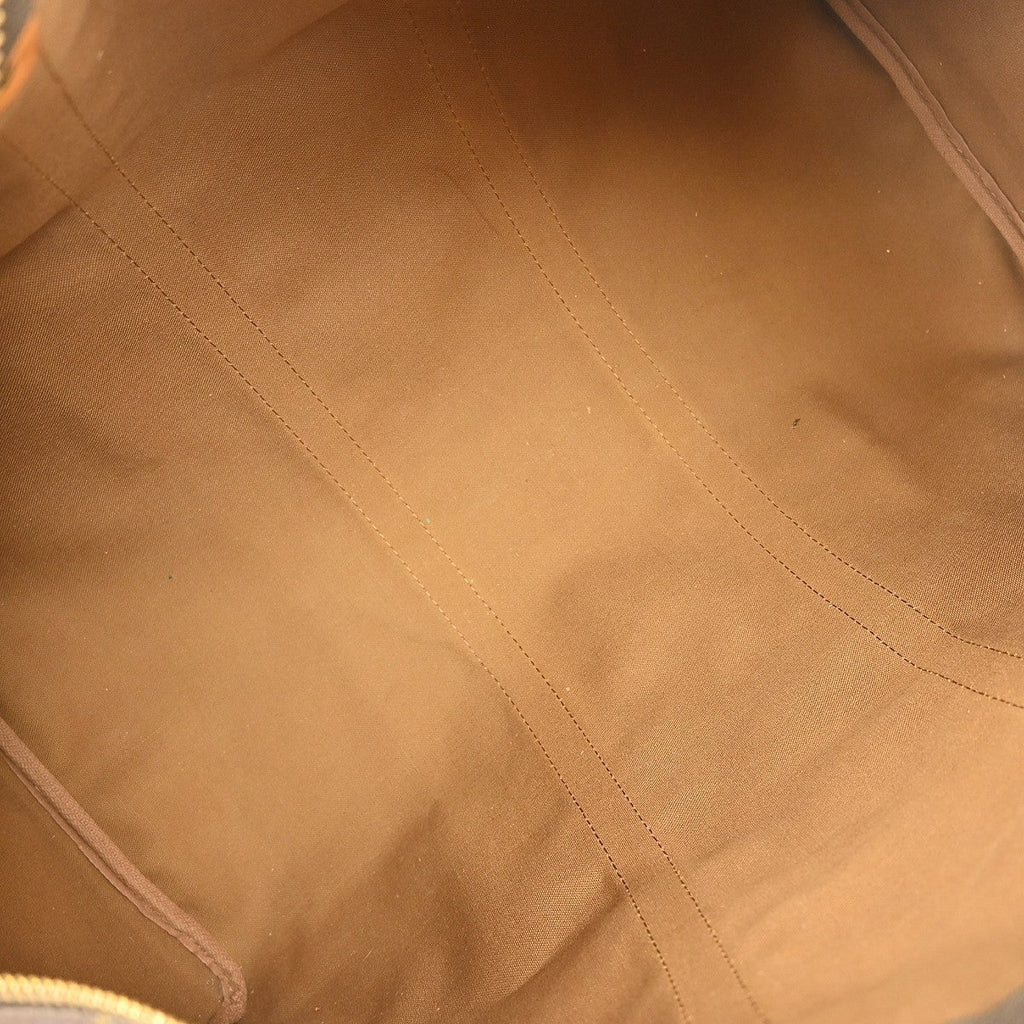 Louis Vuitton Keepall Bag Monogram Canvas Brown Canvas Travel Bag Bag (Pre-Owned)