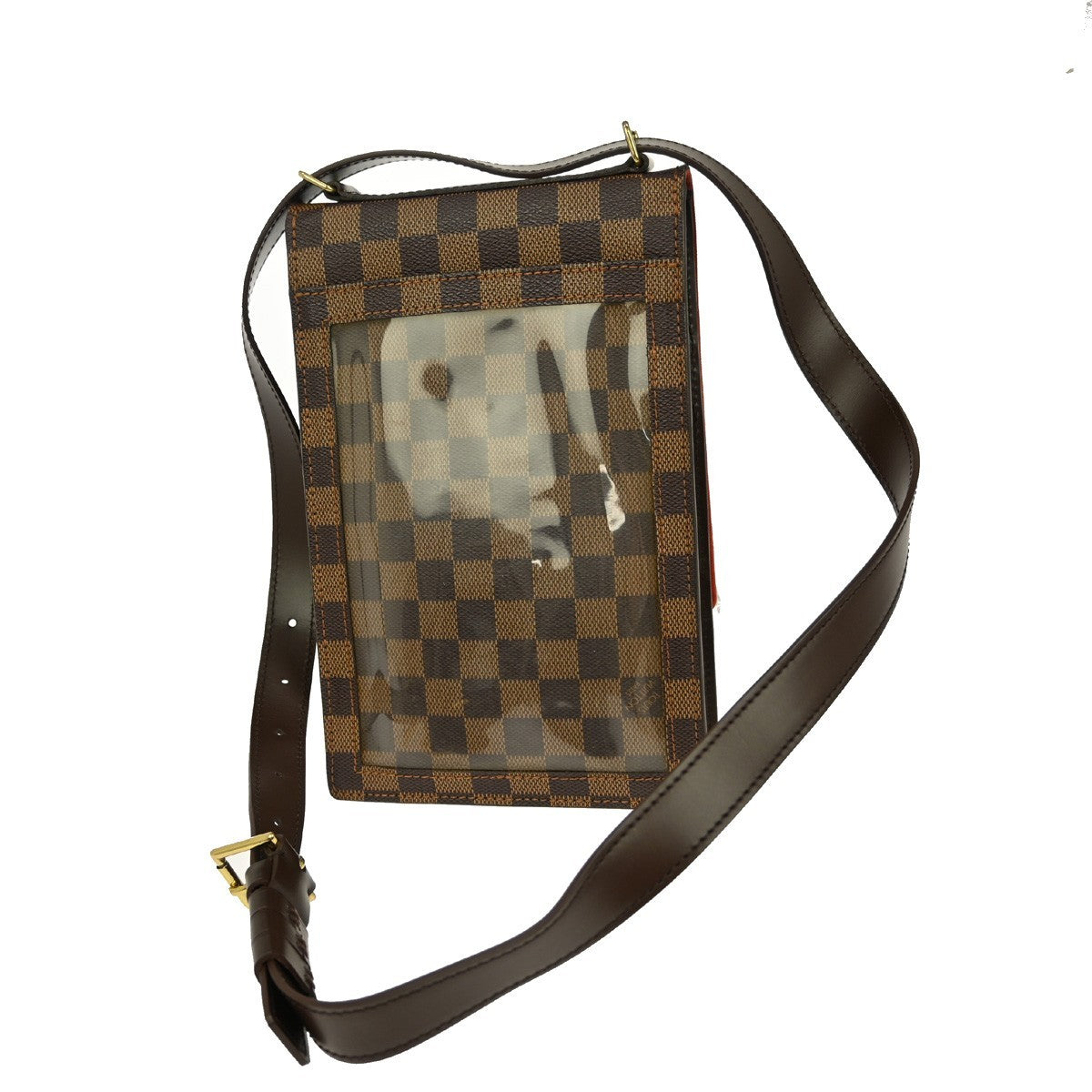 Louis Vuitton Portobello Messenger Damier Brown Canvas Shoulder Bag Bag (Pre-Owned)