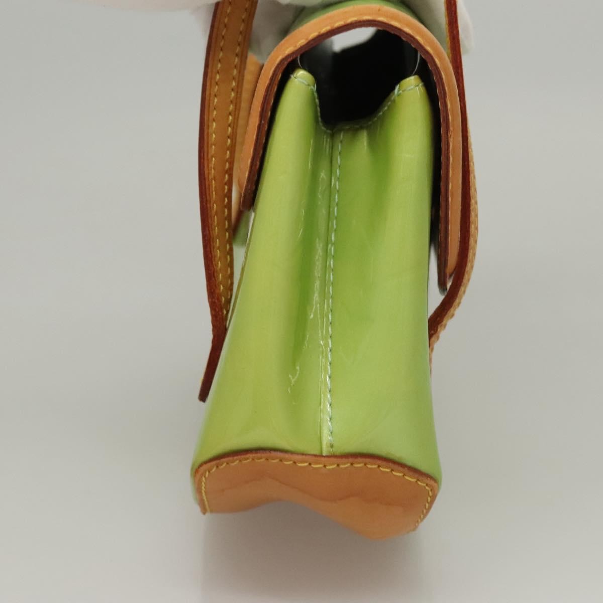 Louis Vuitton Biscayne Bay Handbag Monogram Vernis Green Patent_Leather Shoulder Bag Bag (Pre-Owned)
