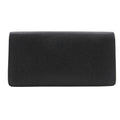 Louis Vuitton Brazza Long Bifold Wallet Taiga Leather Black Leather Wallets Accessory (Pre-Owned)