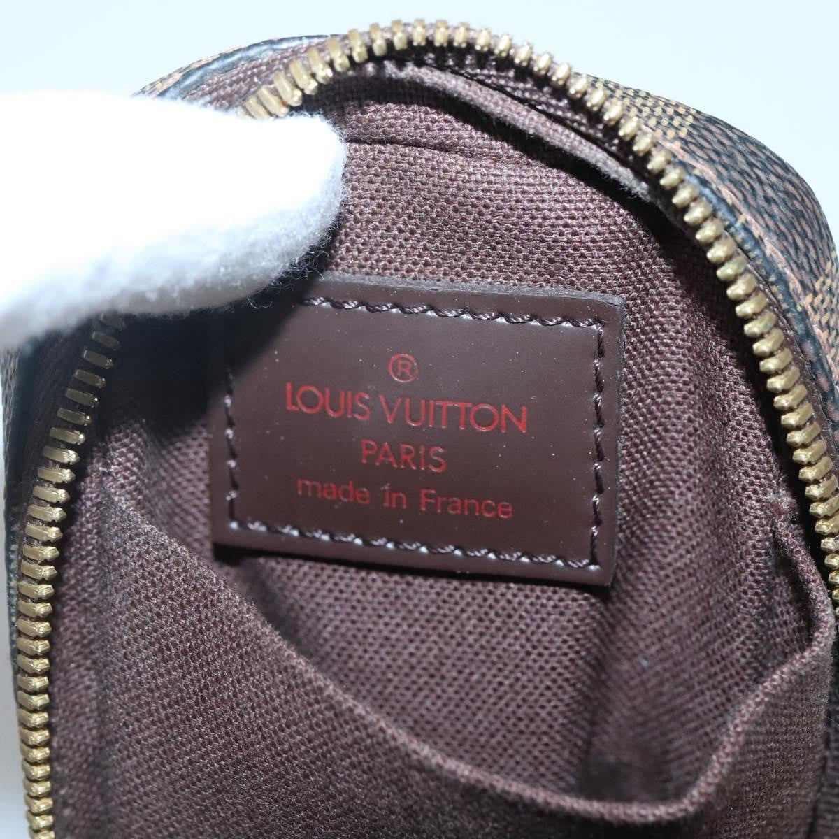 Louis Vuitton Etui Okapi Camera Case Damier Brown Canvas Bag (Pre-Owned)