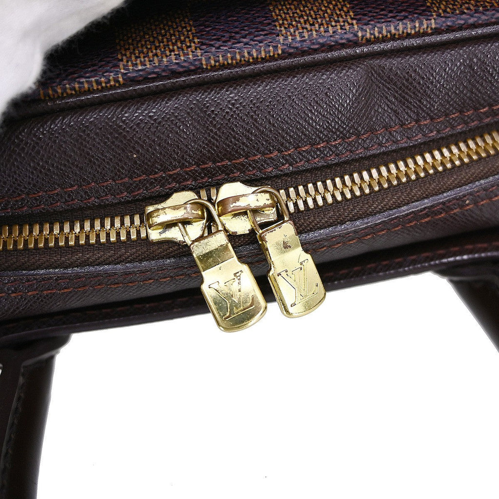 Louis Vuitton Triana Bag Damier Brown Canvas Handbag (Pre-Owned)