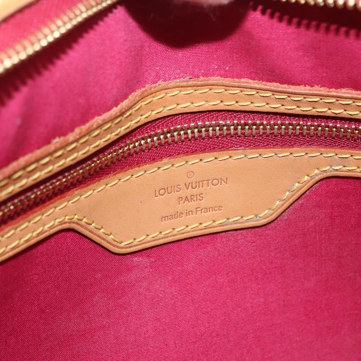 Louis Vuitton Brea Handbag Monogram Vernis Red Patent_Leather Handbag (Pre-Owned)