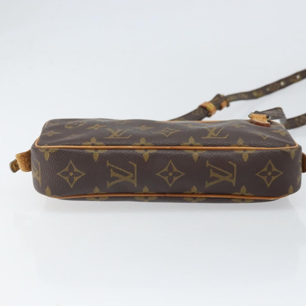 Louis Vuitton Pochette Marly Bandouliere Bag Monogram Canvas Brown Canvas Shoulder Bag Bag (Pre-Owned)