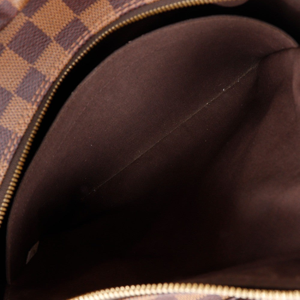 Louis Vuitton Naviglio Handbag Damier Brown Canvas Shoulder Bag Bag (Pre-Owned)