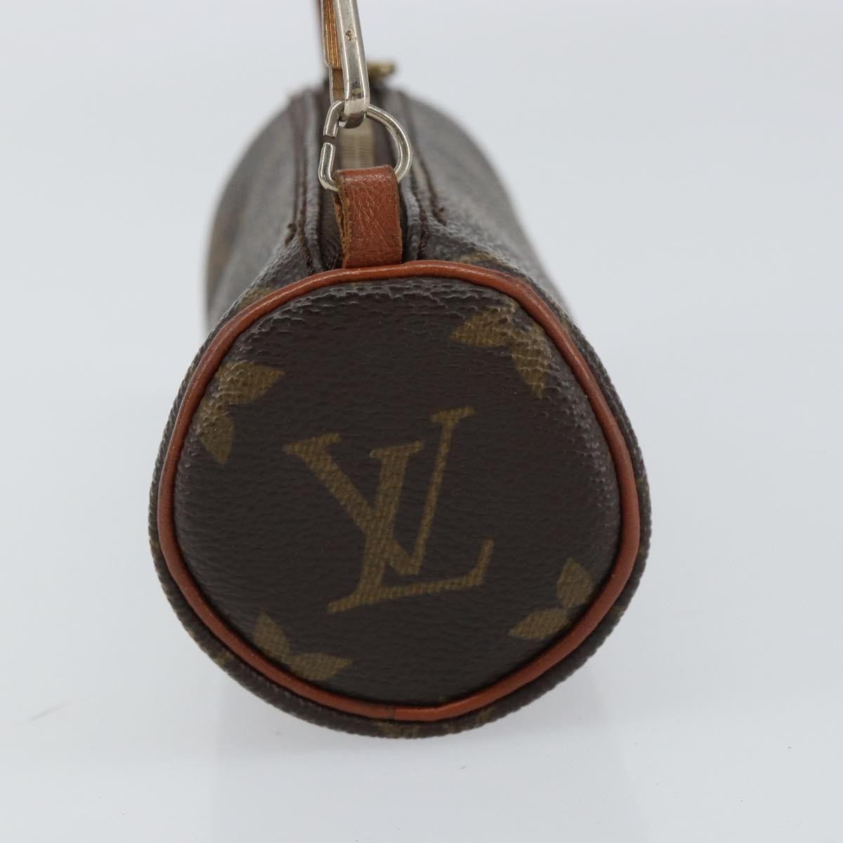Louis Vuitton Papillon Pochette Monogram Canvas Brown Canvas Clutche & Pouche Bag (Pre-Owned)
