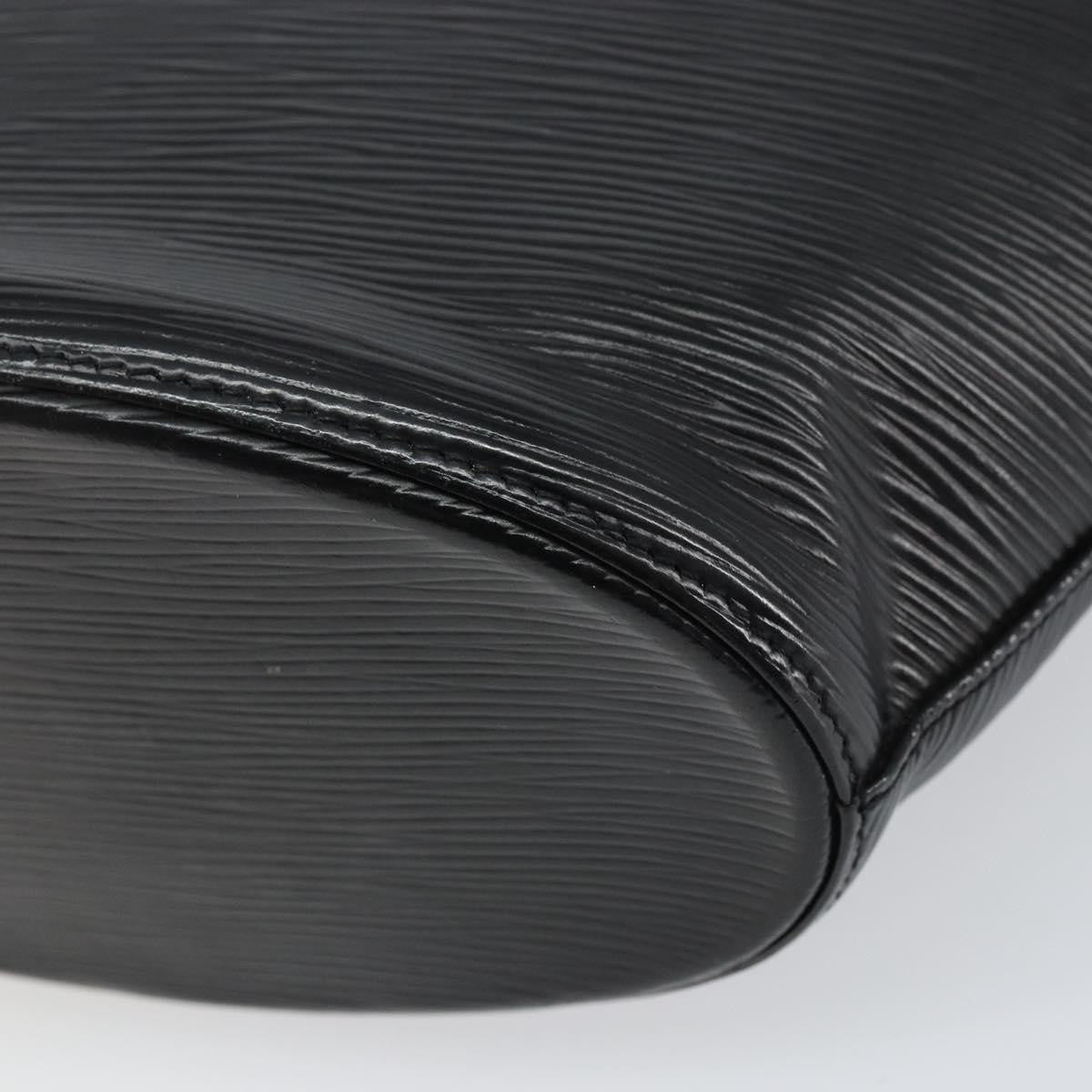 Louis Vuitton Noctambule Handbag Epi Leather Black Leather Handbag (Pre-Owned)