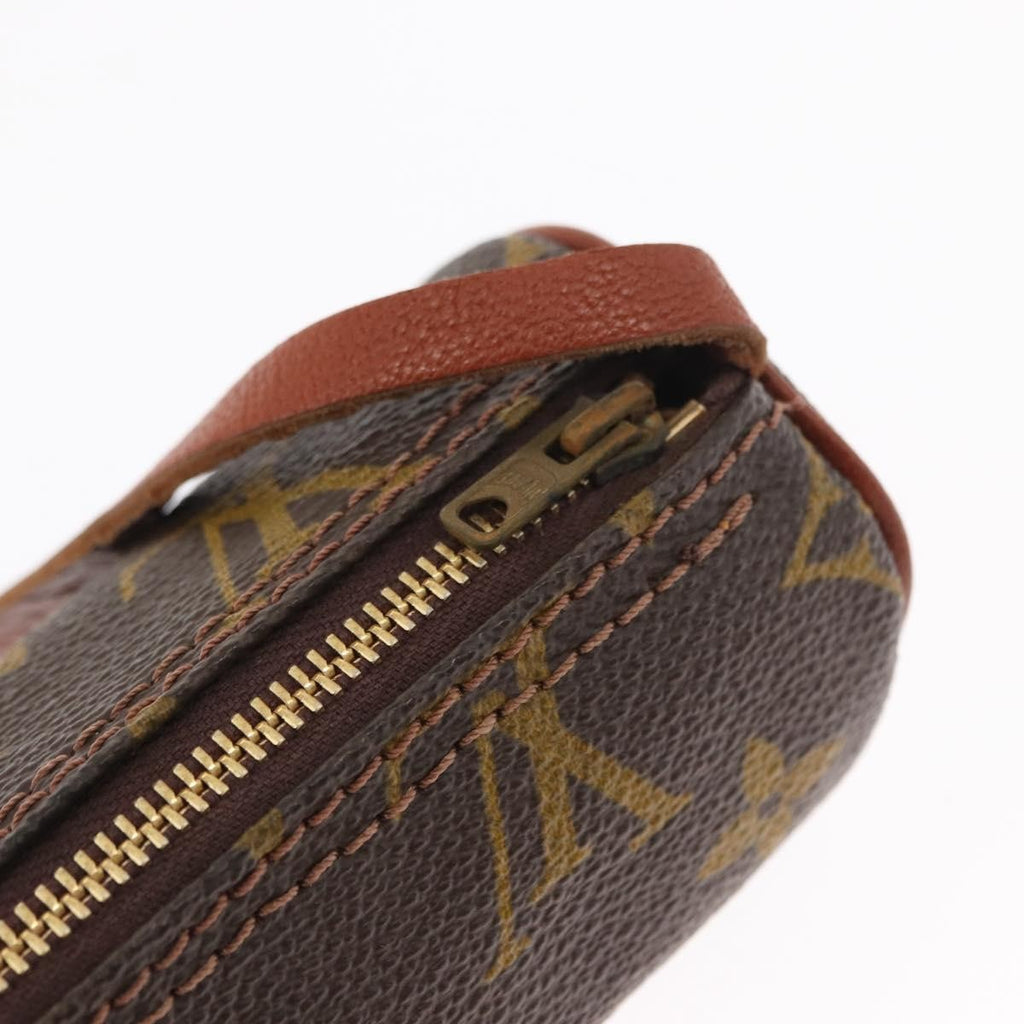 Louis Vuitton Papillon Pochette Monogram Canvas Brown Canvas Clutche & Pouche Bag (Pre-Owned)
