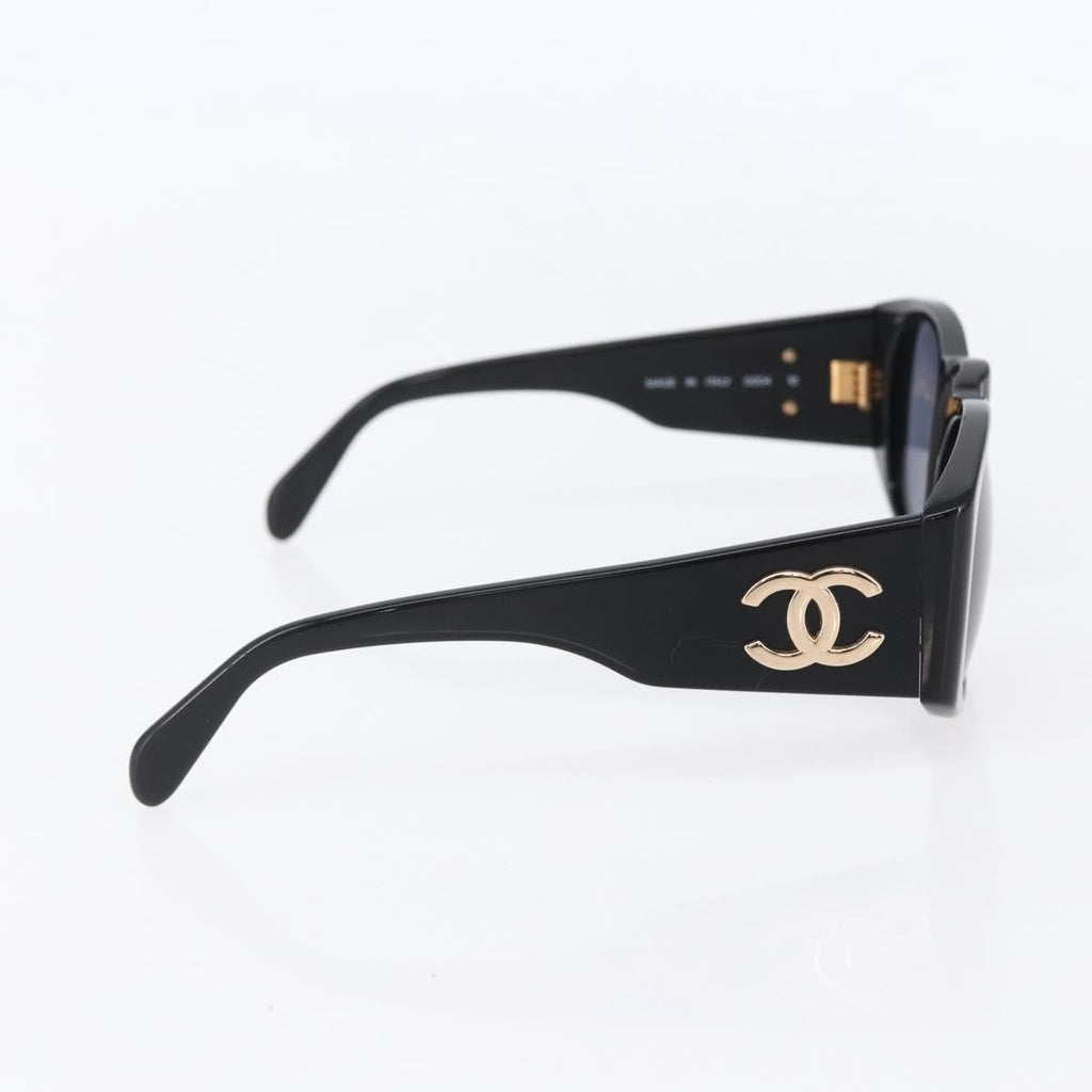 Chanel Chanel Logo Sunglasses Eye Wear Plastic Black Plastic Sunglasse Accessory (Pre-Owned)