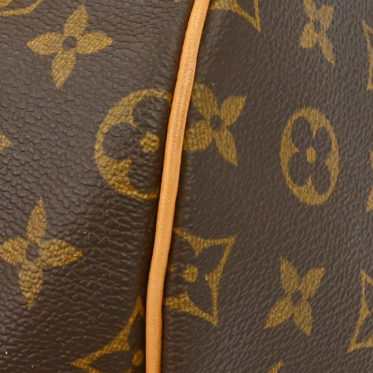 Louis Vuitton Keepall Bag Monogram Canvas Brown Canvas Travel Bag Bag (Pre-Owned)