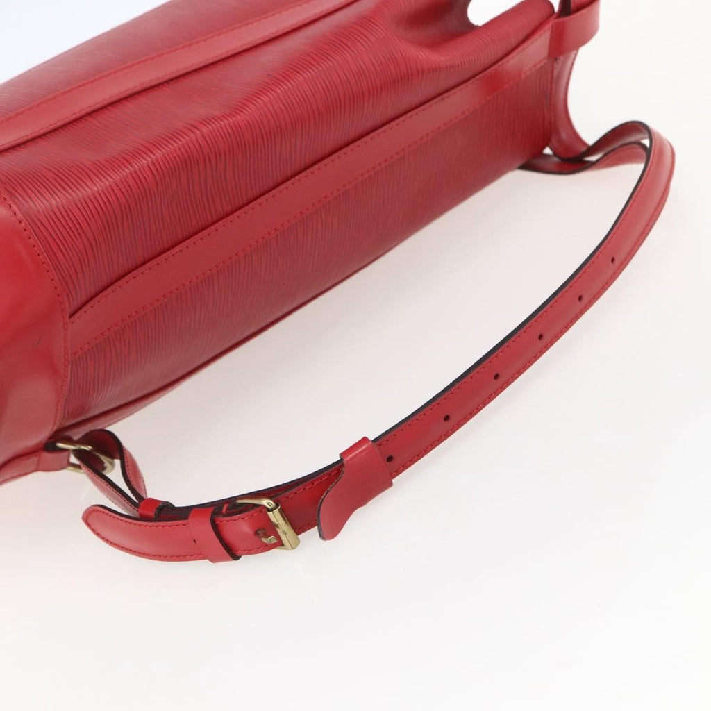 Louis Vuitton Randonnee Backpack Epi Leather Red Leather Shoulder Bag Bag (Pre-Owned)
