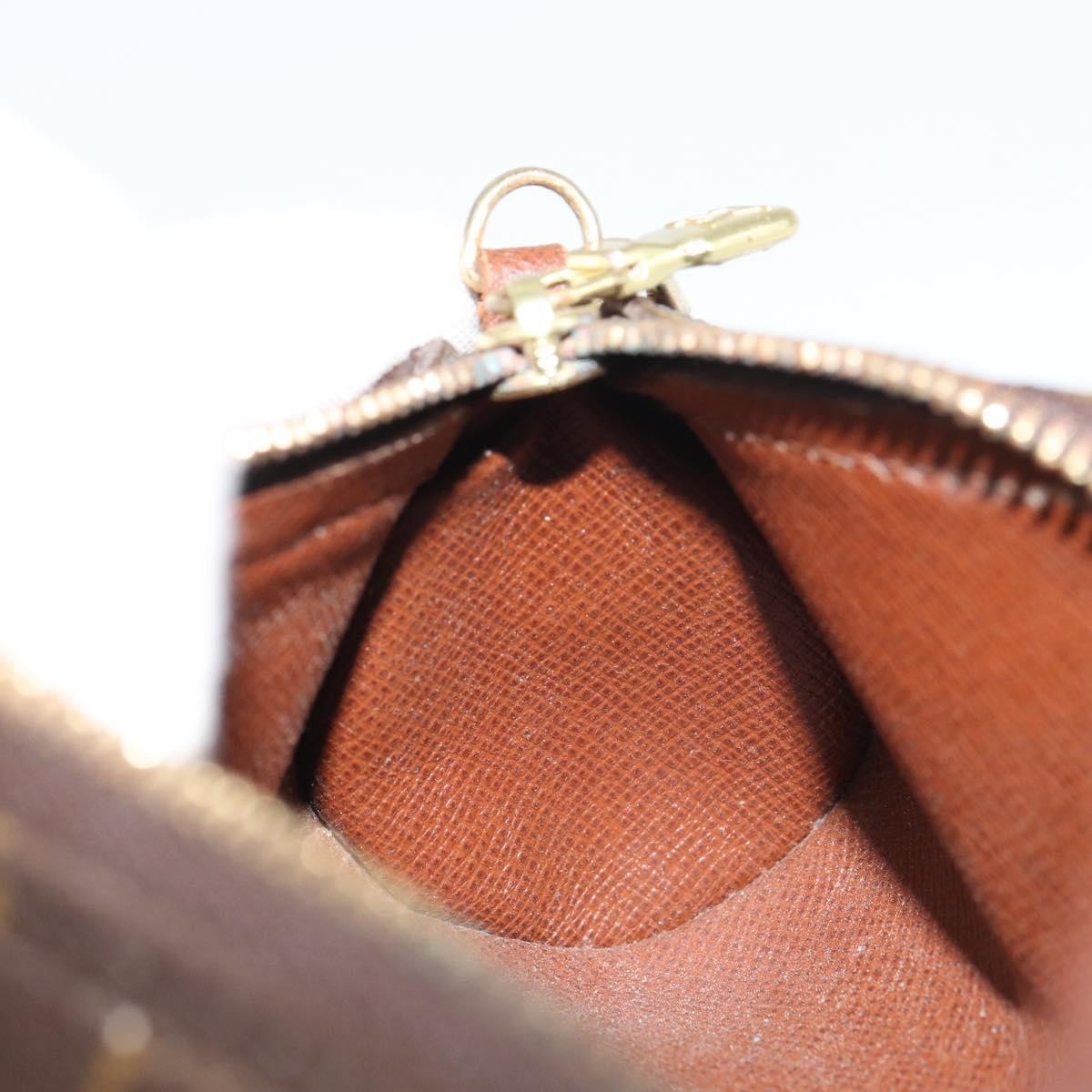 Louis Vuitton Papillon Pochette Monogram Canvas Brown Canvas Clutche & Pouche Bag (Pre-Owned)