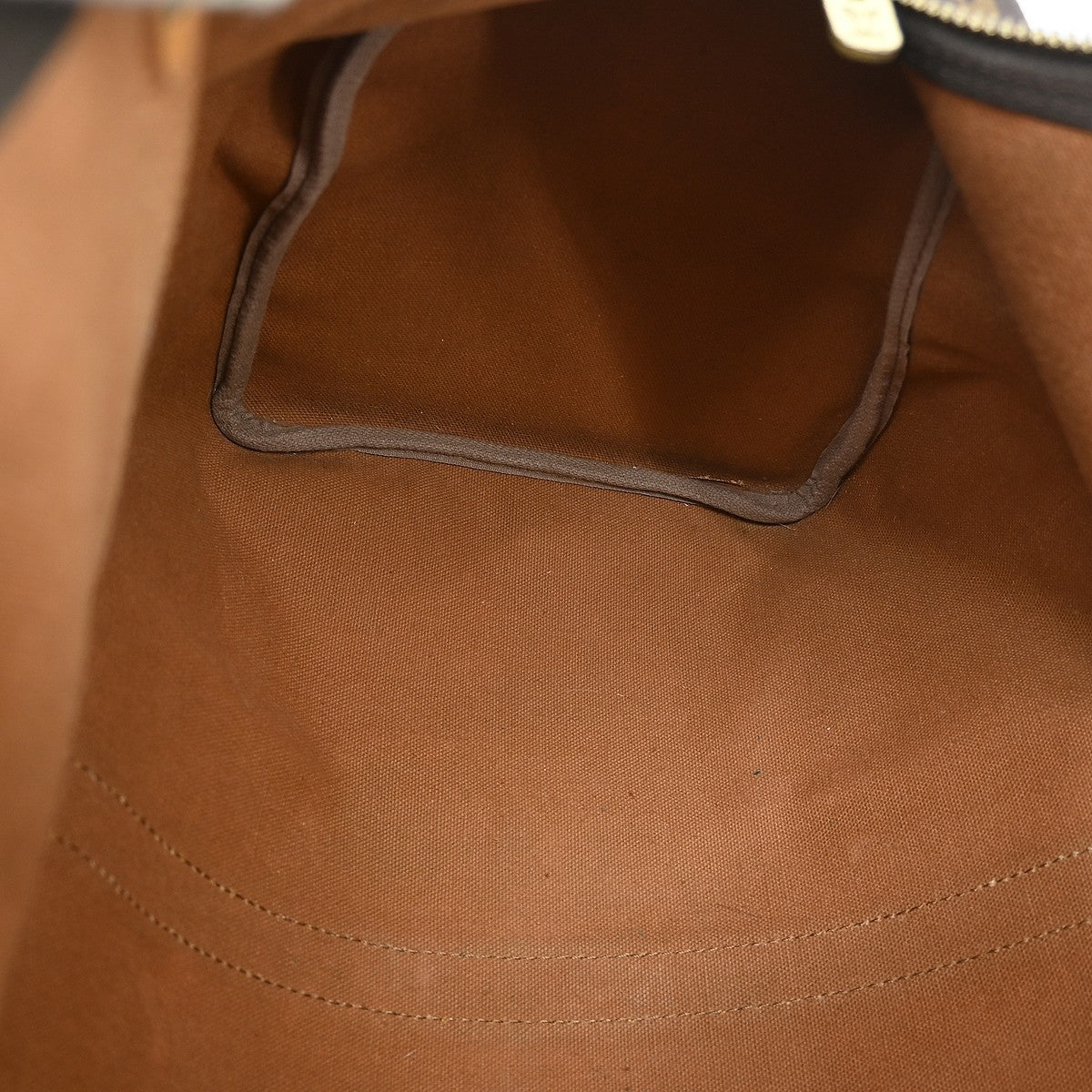 Louis Vuitton Keepall Bag Monogram Canvas Brown Canvas Travel Bag Bag (Pre-Owned)