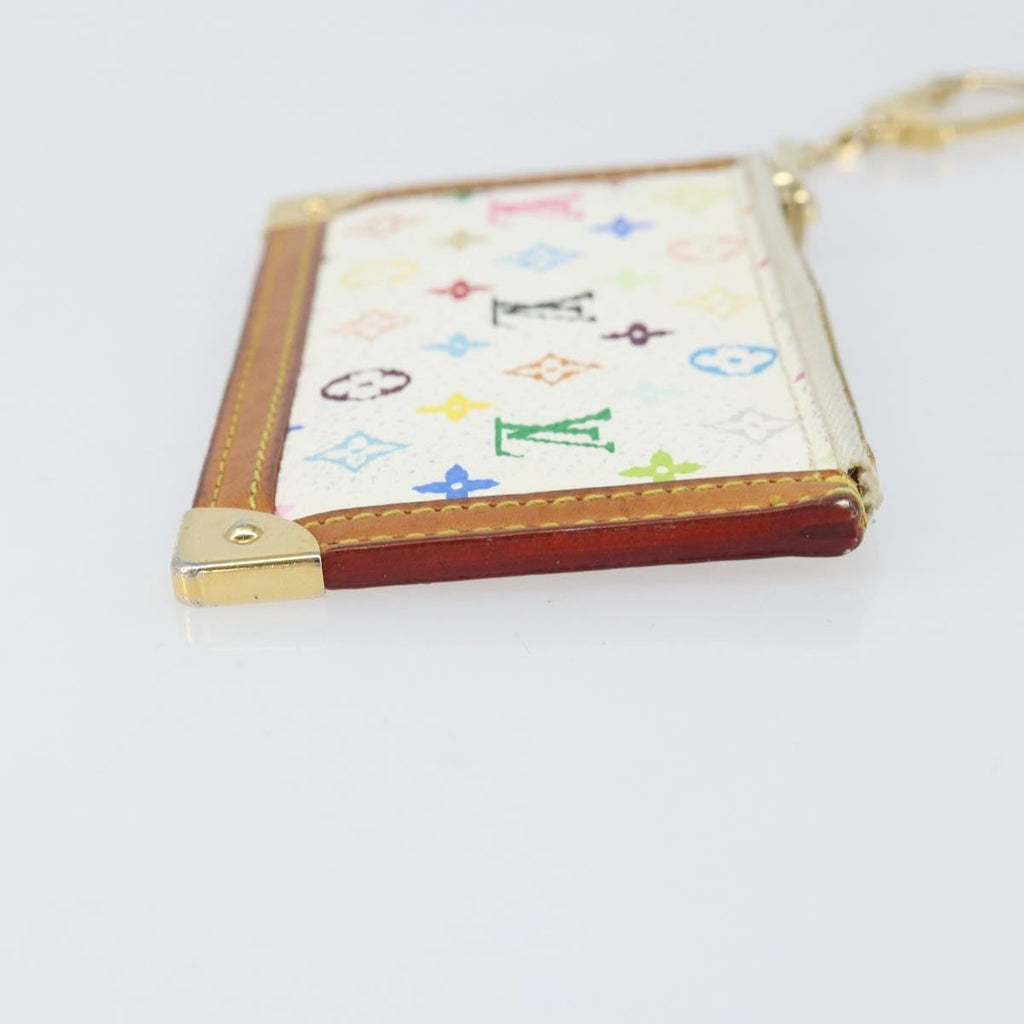 Louis Vuitton Pochette Clés Nm Monogram Multicolor Canvas White Canvas Wallets Accessory (Pre-Owned)