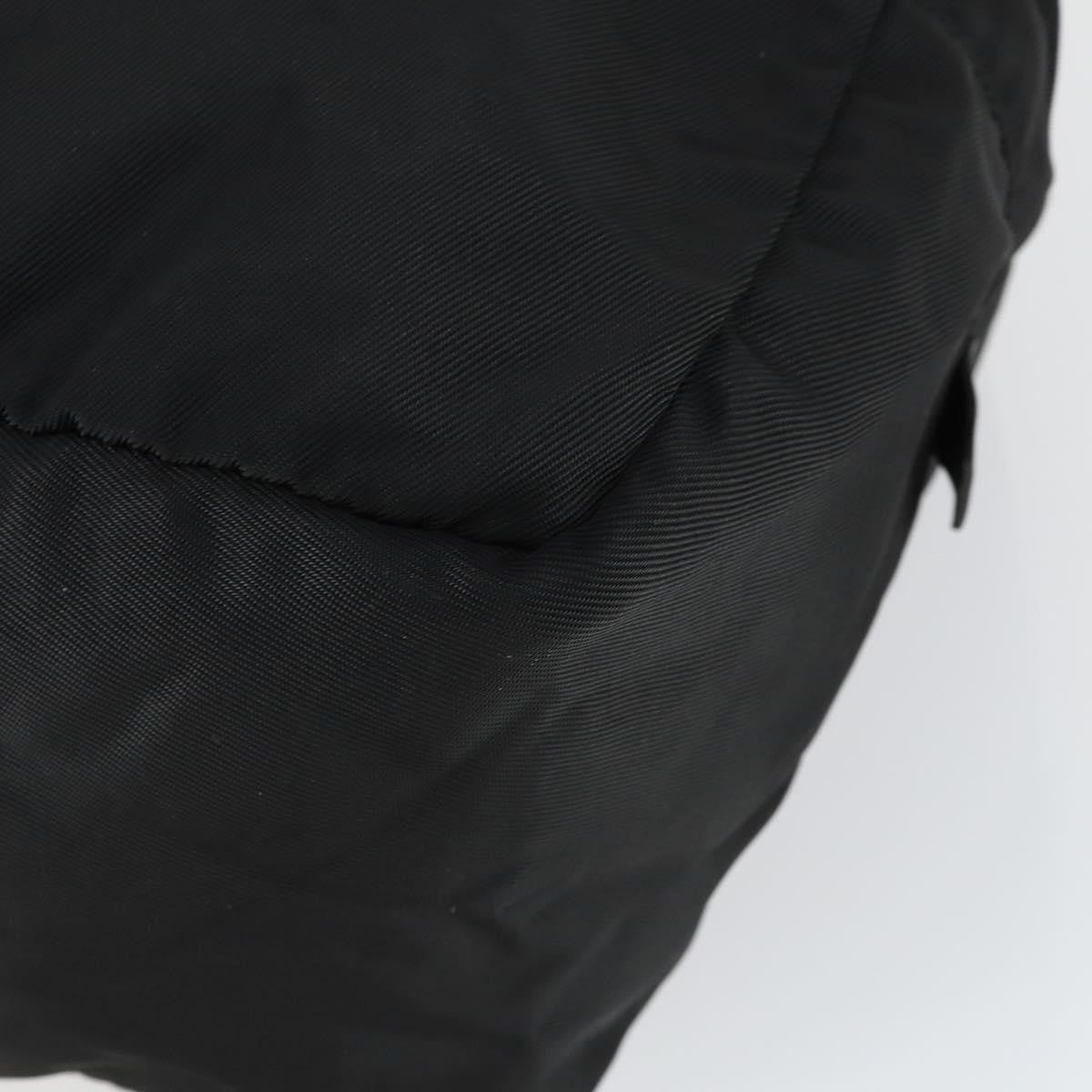 Gucci Vintage Travel Bag Nylon Black Nylon Travel Bag Bag (Pre-Owned)