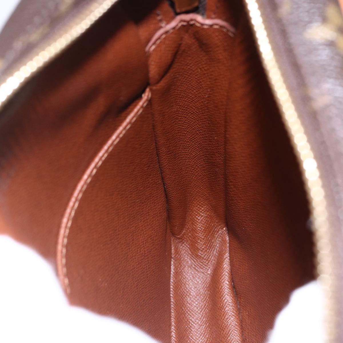 Louis Vuitton Amazone Bag Monogram Canvas Brown Canvas Shoulder Bag Bag (Pre-Owned)
