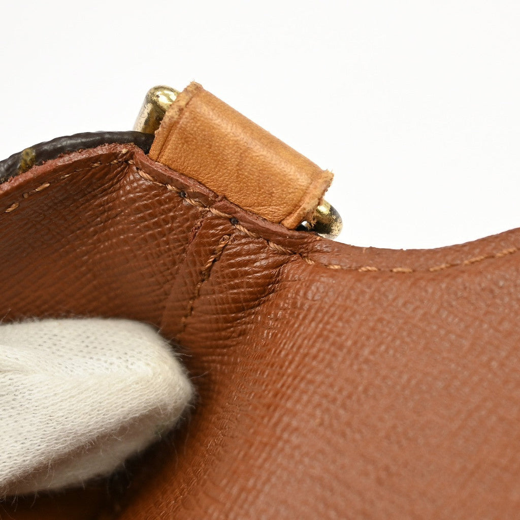 Louis Vuitton Musette Salsa Handbag Monogram Canvas Brown Canvas,Leather Shoulder Bag Bag (Pre-Owned)