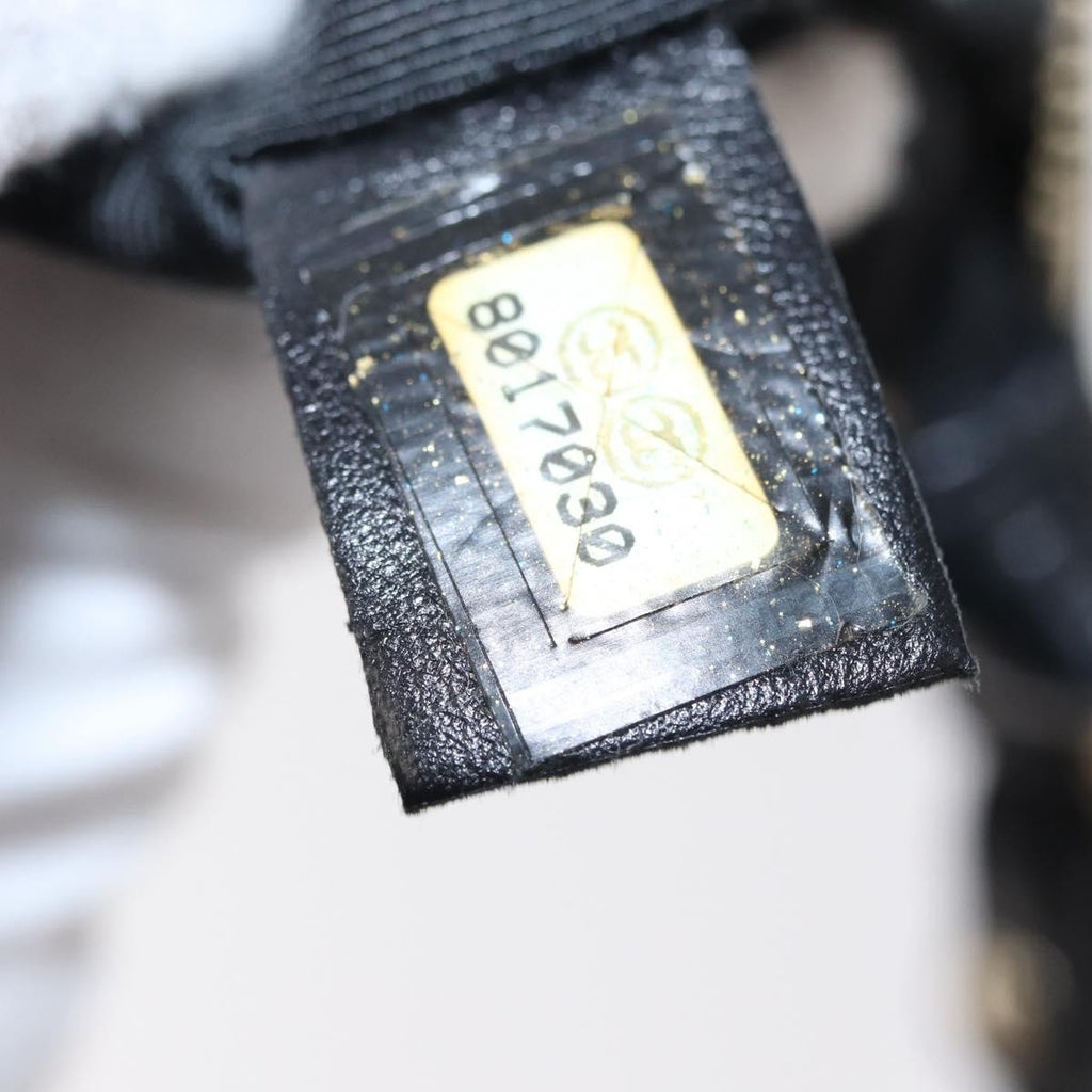 Chanel Camellia Clutch Bag Leather Black Leather Clutche & Pouche Bag (Pre-Owned)