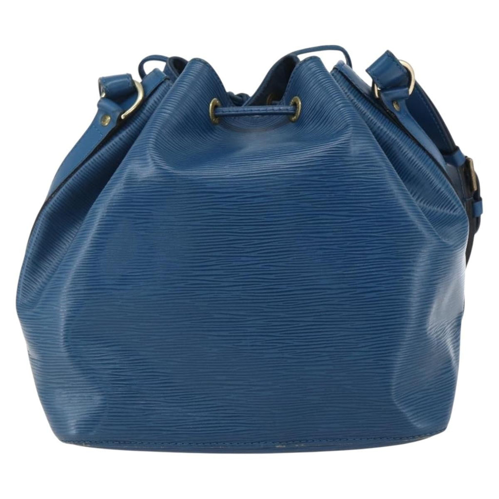 Louis Vuitton Noe Handbag Epi Leather Blue Leather Shoulder Bag Bag (Pre-Owned)