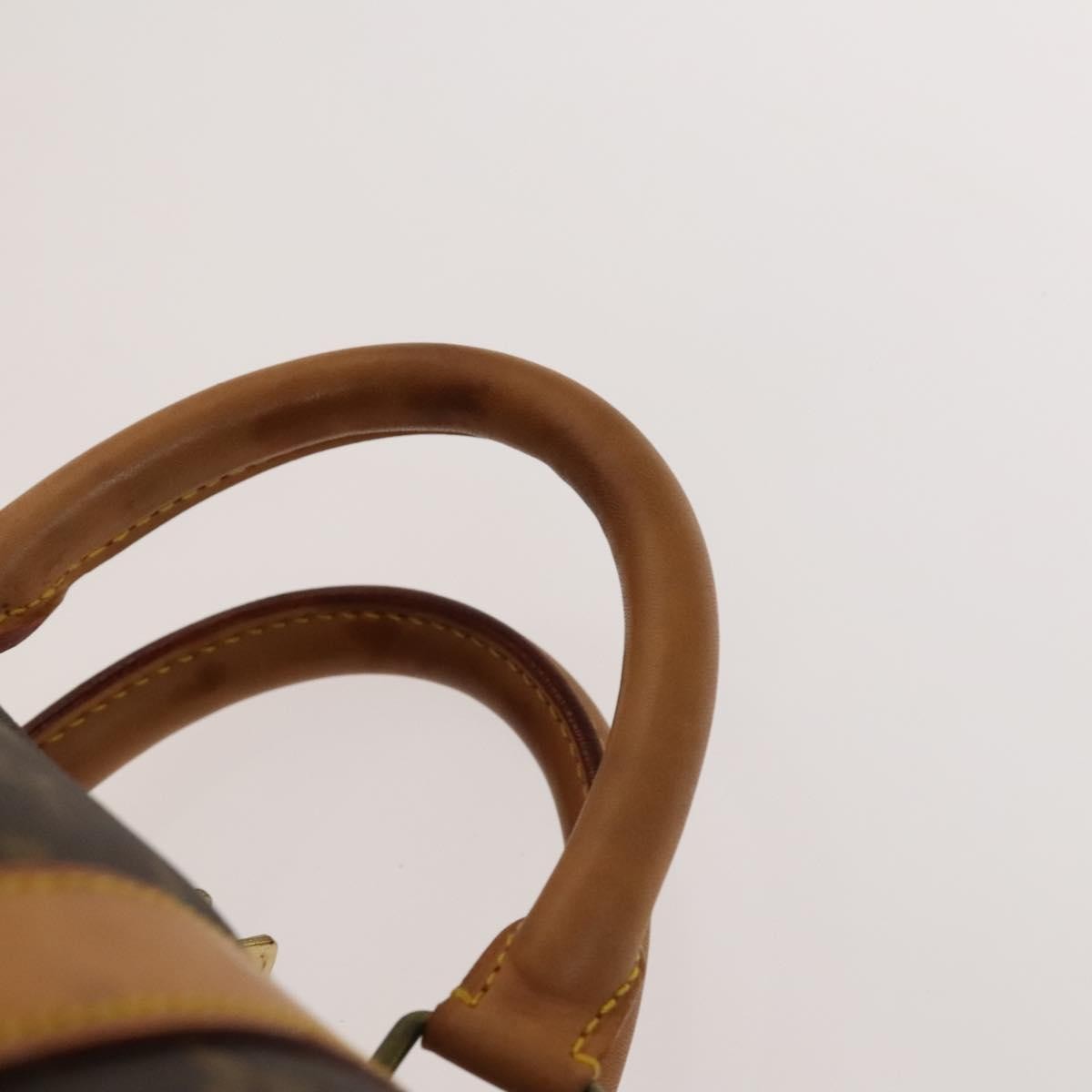 Louis Vuitton Keepall Bag Monogram Canvas Brown Canvas Bag (Pre-Owned)