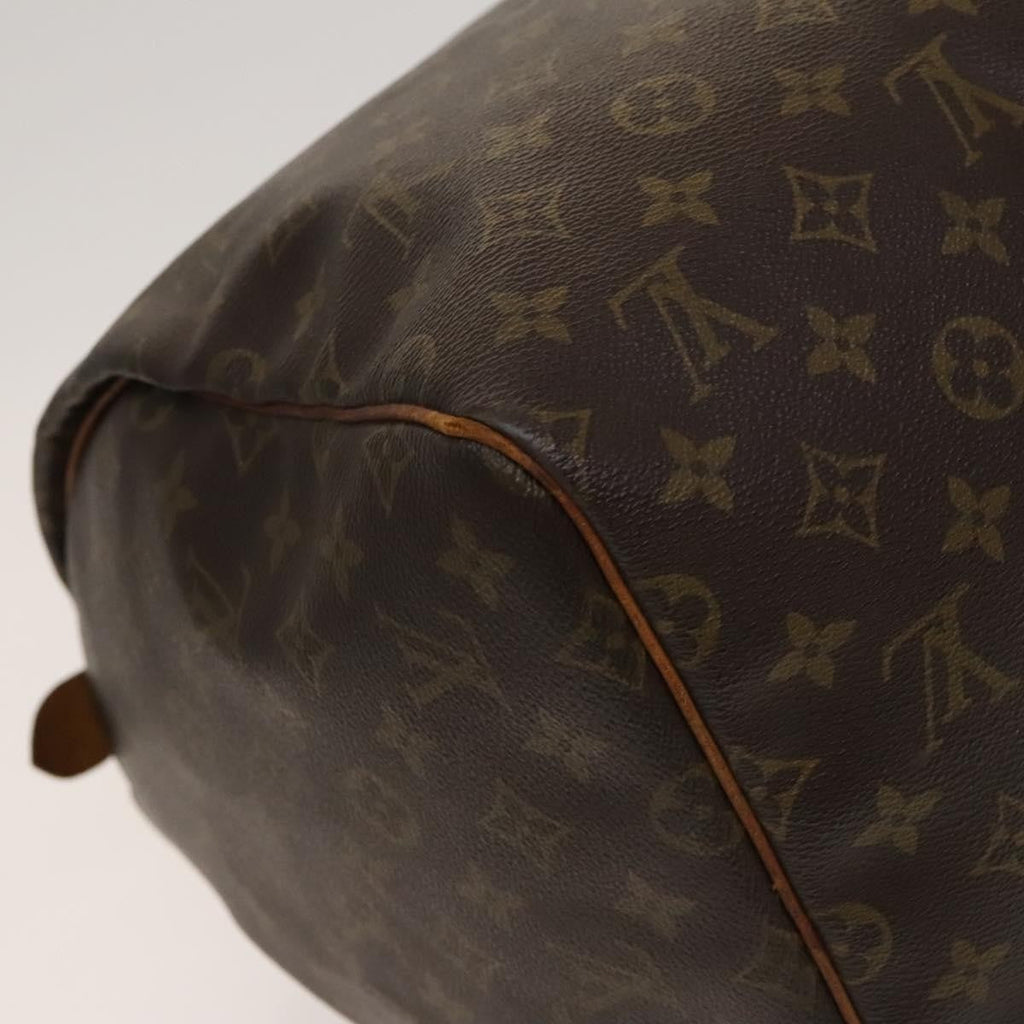 Louis Vuitton Keepall Bag Monogram Canvas Brown Canvas Travel Bag Bag (Pre-Owned)