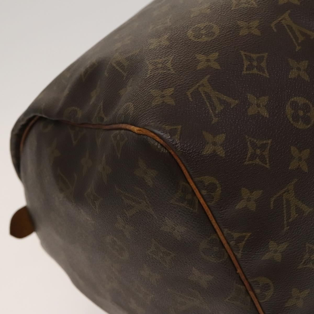 Louis Vuitton Keepall Bag Monogram Canvas Brown Canvas Travel Bag Bag (Pre-Owned)