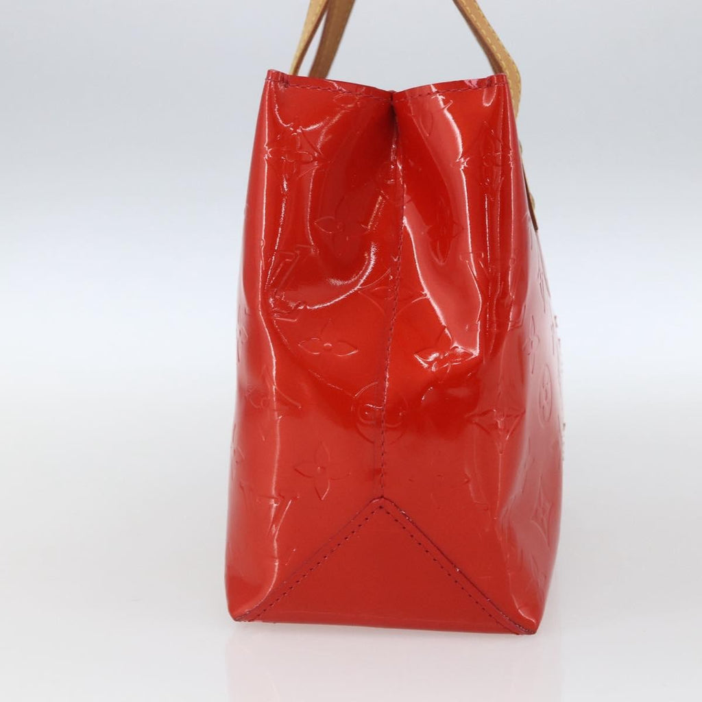 Louis Vuitton Reade Handbag Monogram Vernis Red Patent_Leather Handbag (Pre-Owned)