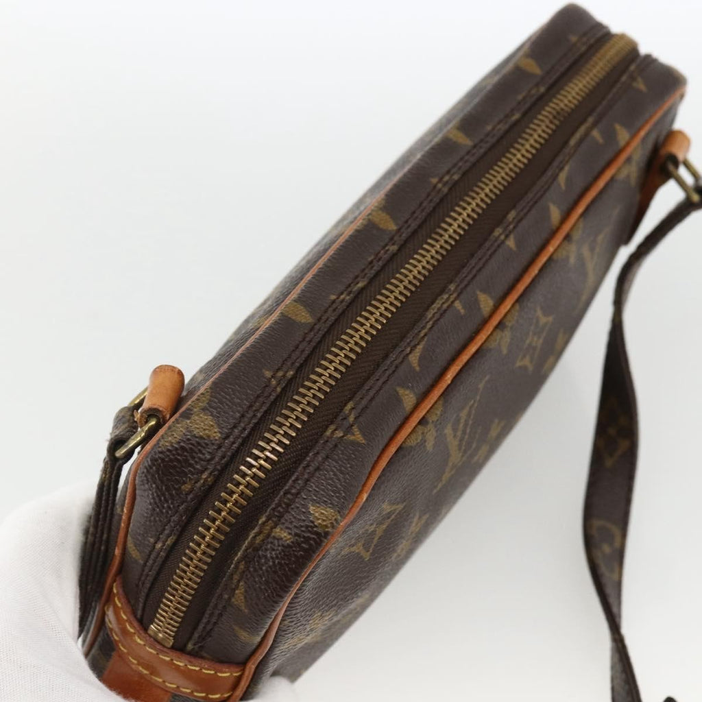 Louis Vuitton Pochette Marly Bandouliere Bag Monogram Canvas Brown Canvas Shoulder Bag Bag (Pre-Owned)