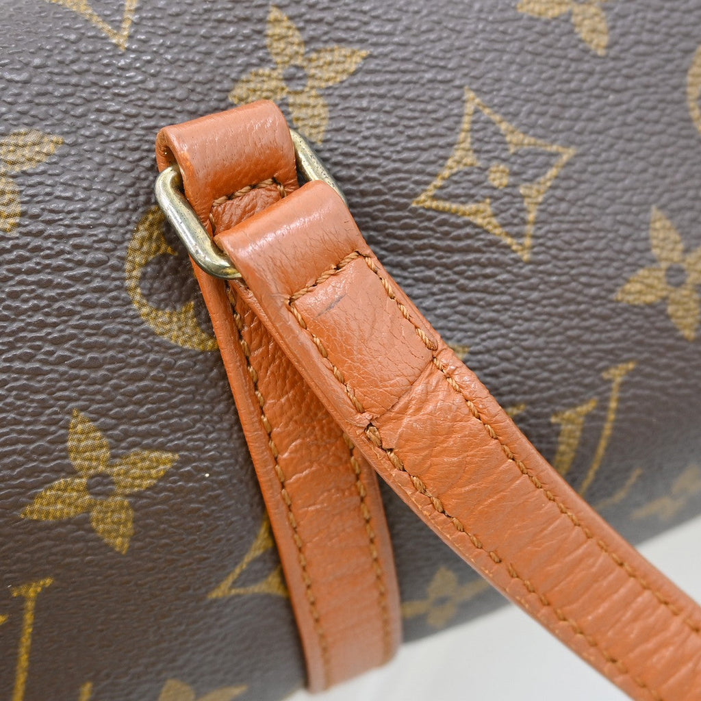 Louis Vuitton Papillon Handbag Monogram Canvas Brown Canvas Handbag (Pre-Owned)
