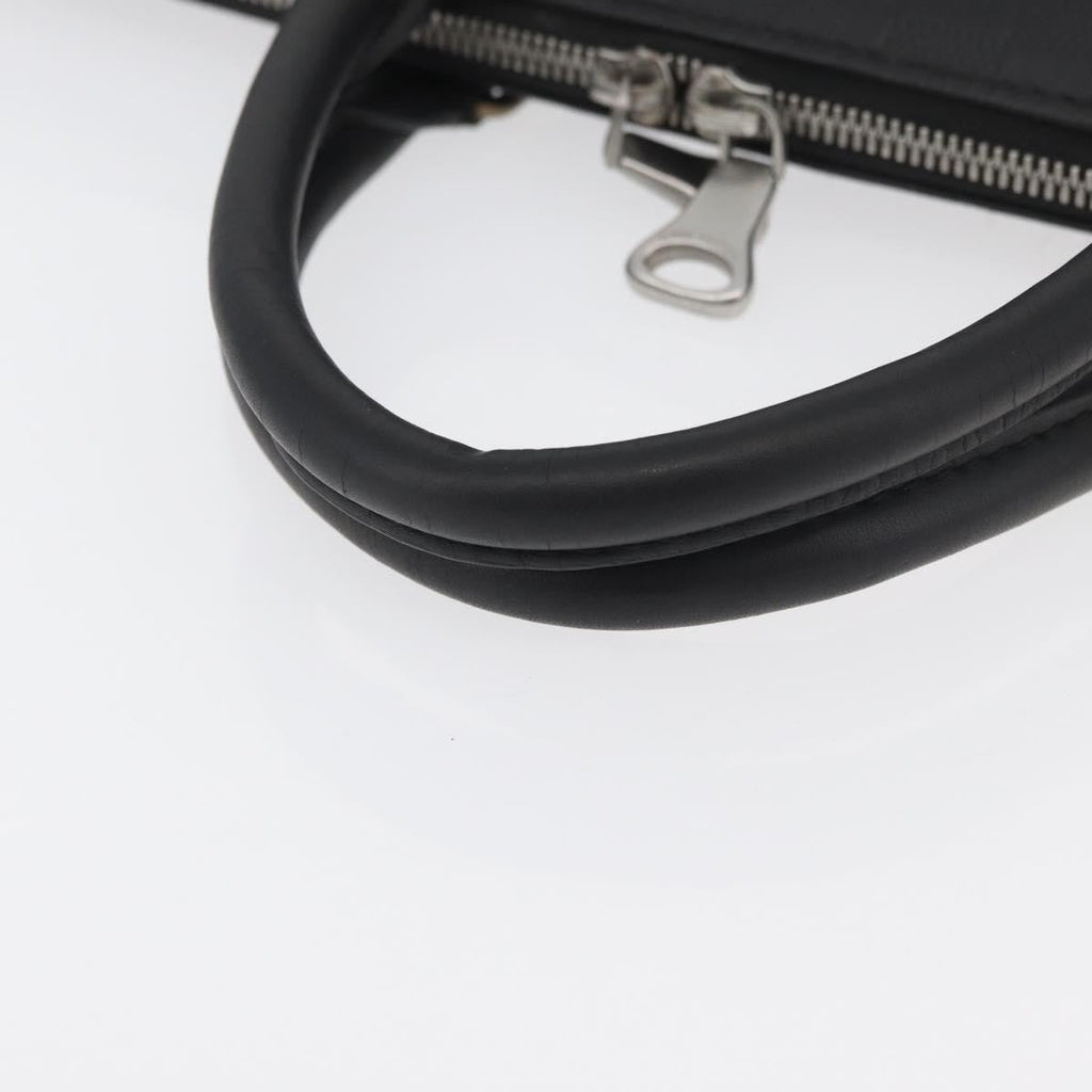 Louis Vuitton Avenue Soft Briefcase Damier Infini Leather Black Leather Briefcase Bag (Pre-Owned)