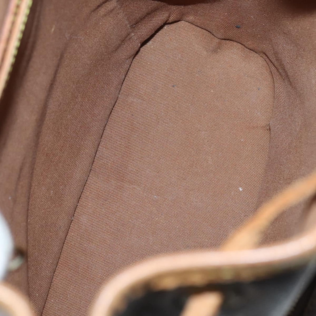 Louis Vuitton Vintage Montsouris Backpack Monogram Canvas Brown Canvas Backpack Bag (Pre-Owned)