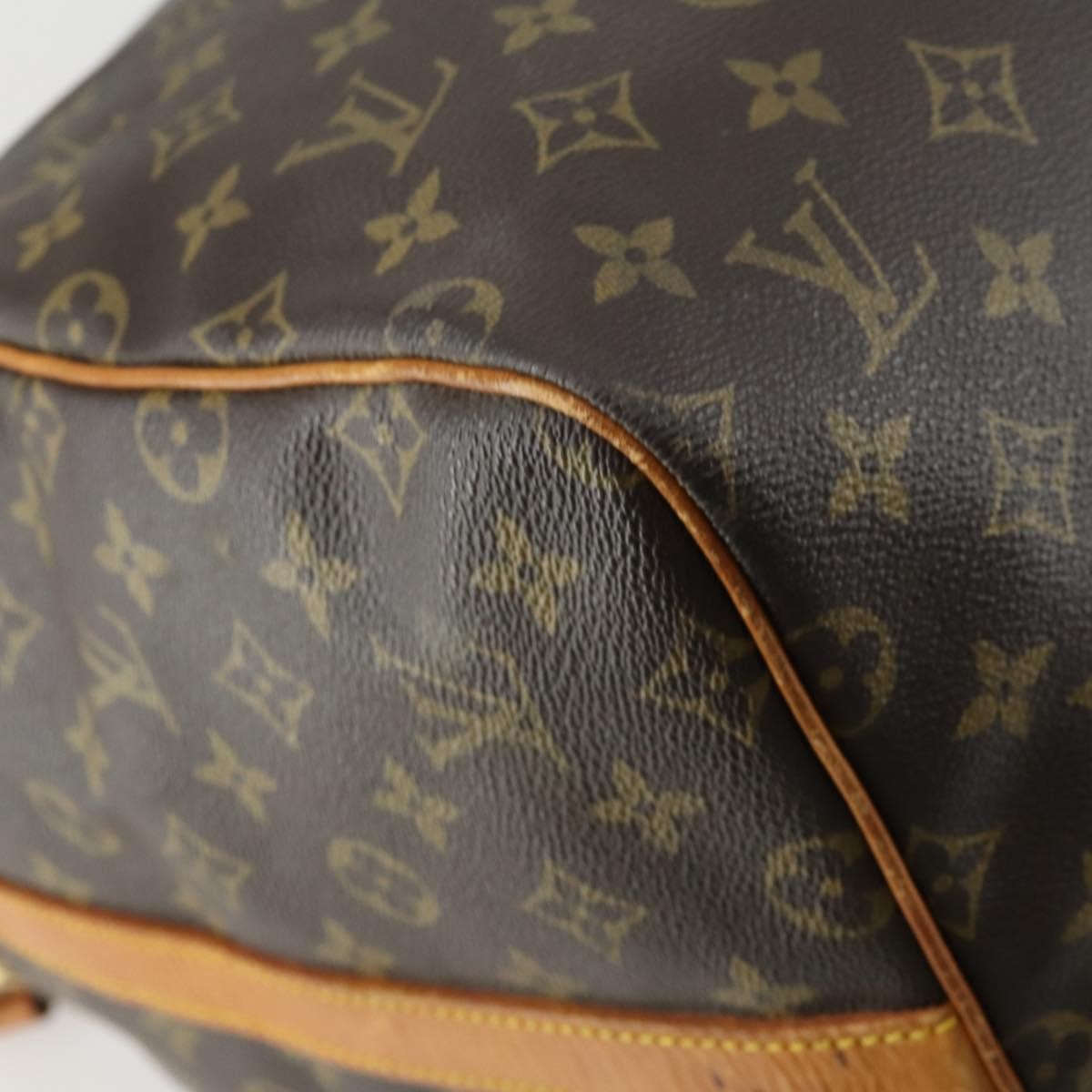 Louis Vuitton Keepall Bandouliere Bag Monogram Canvas Brown Canvas Travel Bag Bag (Pre-Owned)